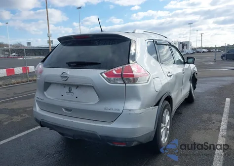 2015 Nissan Rogue Sv z USA, uszkodzony, nr VIN KNMAT2MV0FP517053